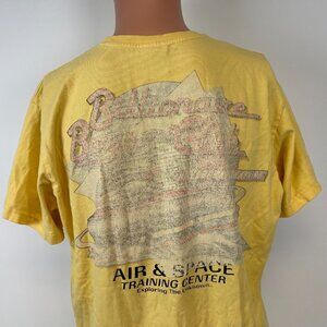Billionaire Boys Club Air And Space Training Center T Shirt Mens Size M Yellow
